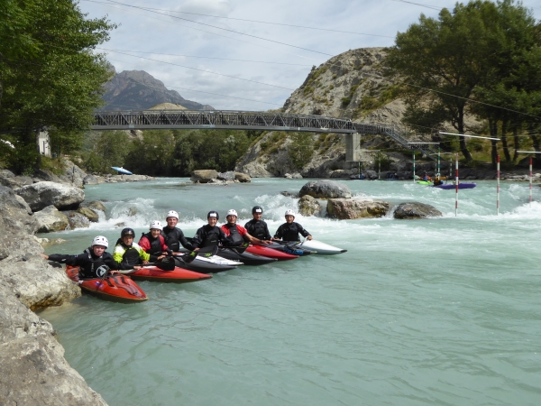 Das Wettkampfteam im Trainingslager